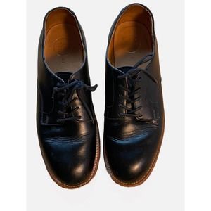 2120 LA | MX Black Leather Derby Lace up Mens Size 8 - 26 cms